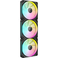 Corsair iCUE LINK LX120 RGB Triple 120mm PWM Fan Starter Kit (Black) - Image 2