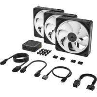 Corsair iCUE LINK LX120 RGB Triple 120mm PWM Fan Starter Kit (Black) - Image 11