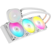 Corsair NAUTILUS 360 RS ARGB Liquid CPU Cooler - White - Image 2