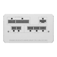 Corsair RMe Series™ RM850e - Fully Modular Low-Noise ATX Power Supply - White (UK) - Image 3