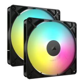 Corsair RS140 ARGB 140mm PWM Fans - Dual Pack