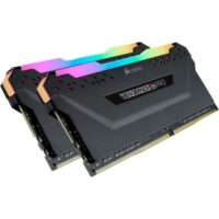 Corsair VENGEANCE® RGB PRO 64GB (2 x 32GB) DDR4 DRAM 3600MHz C18 Memory Kit - Black - Image 2