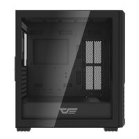 DarkFlash DF2100 Mesh ATX PC Gaming Case - Black - Image 8