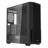 DarkFlash DF2100 Mesh ATX PC Gaming Case - Black - Image 4