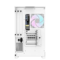 DarkFlash DQX90 LUXURY Gaming Desktop PC Mid Tower Gaming Case - White - Image 6
