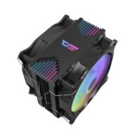 DarkFlash Dark Air Plus Dual Fan ARGB CPU Air Cooler - Image 2