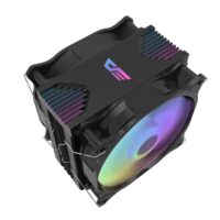 DarkFlash Dark Air Plus Dual Fan ARGB CPU Air Cooler - Image 4