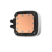 DeepCool LD240 5th Gen Pump 3400RPM Gradient Halo Effect Mirror, Liquid Cooler White - Image 6