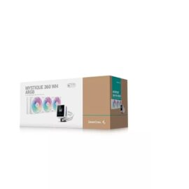 DeepCool MYSTIQUE 360 ARGB 5th Gen Pump 3400RPM 640x480 TFT LCD Screen Anti-Leak Liquid Cooler White