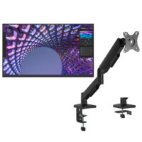 Dell P3223QE 31.5" 4K UHD 60Hz 99% sRGB USB Type-C Hub Monitor (Used) With MXG EMA-12 Economical Mechanical Spring Monitor Arm