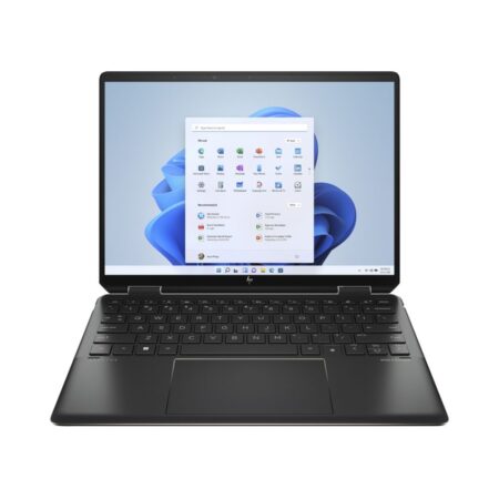 HP Spectre x360 14-EF2051TU Laptop | Intel Core i7-1355U 16GB DDR4 on-board 512GB PCIe 4x4 Intel Iris Xe Touch13.5 WUXGA+ (1920x1280) IPS/Privacy Low Blue Light 1000 nits Narrow Border Win 11 Home - Nightfall Black - FPR - 5MP IR TNR PVCY ST