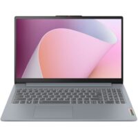 Lenovo IdeaPad Slim 3 15ABR8 AMD Ryzen™ 7 7730U 8GB Soldered DDR4-3200 512GB SSD M.2 2242 PCIe® 4.0x4 NVMe® 15.6" FHD (1920x1080) IPS 300nits Anti-glare English (UK) NO OS Arctic Grey