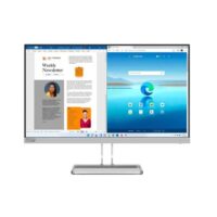 Lenovo L27i-40 27 inch (68.6cm) FHD IPS Ultraslim Monitor, 100Hz, 99% sRGB, 4ms, AMD FreeSync, 2X HDMI 1.4, VGA, 2x3W Speakers