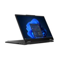 Lenovo ThinkPad X13 2-in-1 Gen 5 Intel Core Ultra 7 155U 16GB Soldered LPDDR5x-6400 512GB SSD M.2 2280 PCIe 4.0x4 NVMe Opal 2.0 13.3" WUXGA (1920x1200) IPS 300nits Anti-glare, 100% sRGB, Touch Backlit, English (UK) Windows 11 Pro Black - Image 2