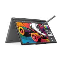 Lenovo Yoga 7 2-in-1 14IML9 Intel Core Ultra 7 155H 16GB Soldered LPDDR5x-7467 1TB SSD M.2 2242 PCIe 4.0x4 NVMe 14" WUXGA (1920x1200) OLED 400nits Glossy / Anti-fingerprint OGM, 10-point Multi-touchscreen Backlit, Arabic Windows 11 Home Storm Grey - Image 3