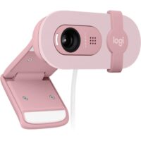 Logitech BRIO 100 Webcam Pink 960-001624 - Image 6