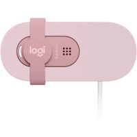 Logitech BRIO 100 Webcam Pink 960-001624 - Image 4