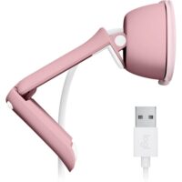Logitech BRIO 100 Webcam Pink 960-001624 - Image 3