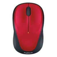 Logitech M235 Wireless Mouse Red 910-003412