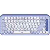 Logitech POP ICON KEYS Compact Wireless Keyboard Lilac - 920-013086
