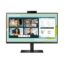 SAMSUNG S40VA Series 24-Inch Computer Monitor, HDMI Monitor, 75Hz Monitor, IPS Monitor, Built-in Webcam, Built-in Speaker & Mic, FreeSync Premium (LS24A400VENXZA) (Used)