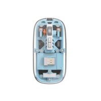 WiWU WM105 Crystal Magnetic Wireless Mouse Blue