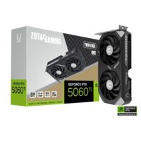 ZOTAC GAMING GeForce Twin Edge OC RTX 5060 Ti 8GB 128-Bit GDDR7 PCI Express 5.0 x8 DLSS 4.0 Graphics Card