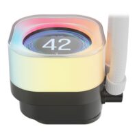 Corsair iCUE LINK TITAN 360 RX LCD Liquid CPU Cooler - White - Image 4