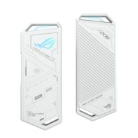 ASUS ROG STRIX Arion ESD-S1C Aluminum Alloy M.2 NVMe SSD External Portable Enclosure Case, USB 3.2 Gen 2 Type-C White - Image 6