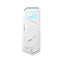 ASUS ROG STRIX Arion ESD-S1C Aluminum Alloy M.2 NVMe SSD External Portable Enclosure Case, USB 3.2 Gen 2 Type-C White