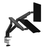 Anda Seat Stealth PRO II Duo A9-2S Ergonomic Monitor Arm Black AD-W-A9-2S-BB - Image 6