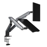 Anda Seat Stealth PRO II Duo A9-2S Ergonomic Monitor Arm Black Titanium AD-W-A9-2S-BT - Image 6