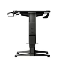 Anda Seat Terminator Electric Adjustable Carbon Fiber Texture RGB Gaming Desk Black - Image 3