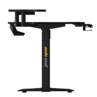 Anda Seat Shadow Warrior Electric Adjustable Carbon Fiber Texture RGB Gaming Desk Black - Image 3