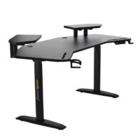 Anda Seat Shadow Warrior Electric Adjustable Carbon Fiber Texture RGB Gaming Desk Black