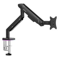 Anda Seat Stealth Pro II A9 RGB Ergonomic Single Monitor Arm Black AD-W-A9X-1S-BB - Image 2