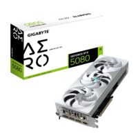 Gigabyte AERO GeForce RTX 5080 OC 16GB GDDR7 PCI Express 5.0 Graphics Card