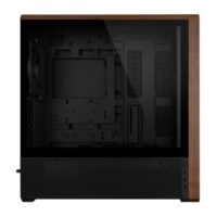 Lian Li LANCOOL 217 Genuine Walnut Wood Computer Case - Black - Image 6