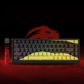 Madlions FGG MAD68 Magnetic Switches RGB Wired Keyboard Yellow