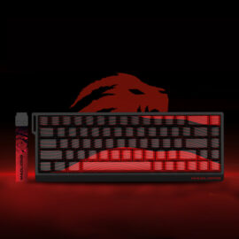 Madlions FGG MAD68 Magnetic Switches RGB Wired Keyboard Red