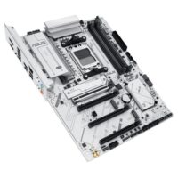 ASUS B850 MAX GAMING WIFI W - AMD AM5 ATX Motherboard White PCB DDR5 PCIe 5.0 Ready 3x M.2 Wi-Fi 6E 2.5Gb LAN USB 10Gbps Type-C DisplayPort HDMI BIOS FlashBack Aura Sync ASUS AI Advisor - Image 3