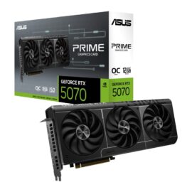 ASUS PRIME GeForce RTX 5070 OC 12GB 192-Bit GDDR7 PCI Express 5.0 DLSS 4.0 Graphics Card
