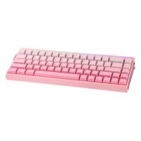 AULA HERO 68 HE  65% Wired Hot-Swappable Gaming Keyboard with Hall Effect Switch Pink+Gradient - Black King Switch - Image 6