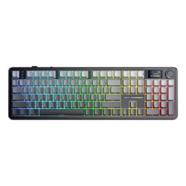 Aula F108 Pro Full-Size Mechanical Keyboard With Smart Screen