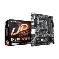 Gigabyte B450M DS3H V3 AMD B450 Ultra Durable Motherboard with Realtek® GbE LAN with cFosSpeed, PCIe Gen3 x4 M.2, RGB FUSION 2.0, CEC 2019 ready