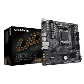 Gigabyte B650M-H AMD Socket AM5 DDR5 PCIe 4.0 x4 M.2 Motherboard