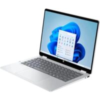 HP OmniBook 5 Flip 14-FP0013DX x360 Premium Copilot AI Business Laptop - Intel Core 5 120U, 8GB DDR5 Ram, 512GB SSD, 14 Inches 2K (1920 x 1200),Touch Screen X360, Wifi 6, Backlit Keyboard, Windows 11 Home (Glacier Silver) - Image 3