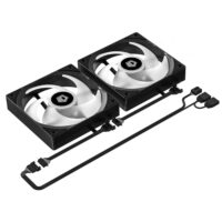 ID-COOLING FX240 LCD 240 mm AIO Liquid CPU Cooler with 1.48″ Full-Color LCD Display - Black - Image 8