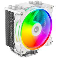ID-COOLING SE-214-XT ZF ARGB CPU Air Cooler, 4 Heatpipes White