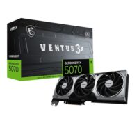 MSI GeForce RTX 5070 VENTUS 3X OC 12GB Graphics Card